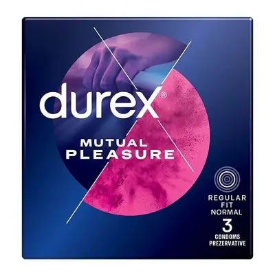ДЮРЕКС ПРЕЗЕРВАТИВИ Mutual Pleasure x 3
