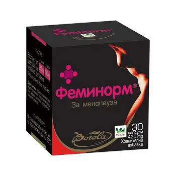 ФЕМИНОРМ при симптоми на менопауза капсули x 30