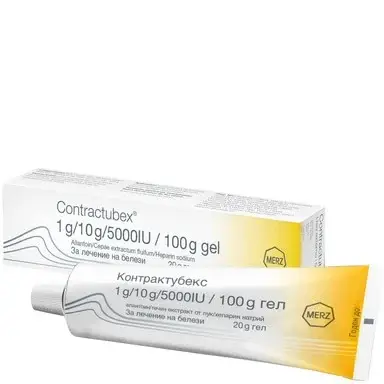 Контрактубекс гел 1 г / 10 г / 5000 IU / 100 г 20 г