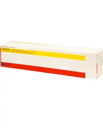 Кaлинор 2,17 г /2,00 г /2,051 г x 15 ефервесцентни таблетки
