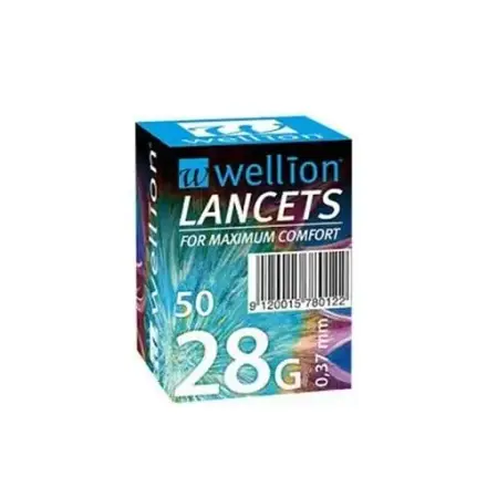 Wellion Lancets 28 G – Игли за убождащо устройство х 50 броя