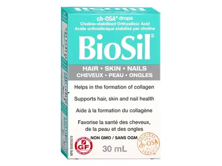 Natural Factors BIOSIL™ КОСА, КОЖА И НОКТИ BioSil™ HAIR, SKIN, NAILS 30 ml 60 дневни дози