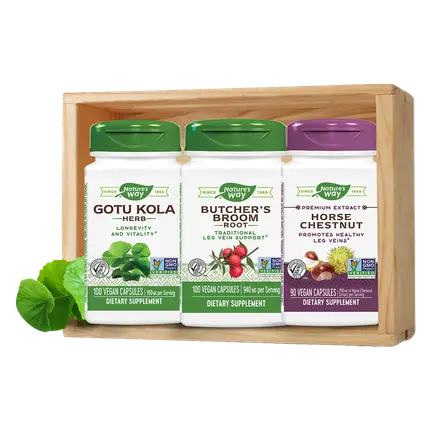 Nature’s Way Cellulite Control – експресна антицелулитна програма (Готу кола, Бодлив залист, Див кестен)