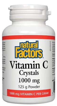 Natural Factors ВИТАМИН С (КРИСТАЛИ) 1000 mg Vitamin C Crystals 1000 mg Пудра 125 g/ 250 дози