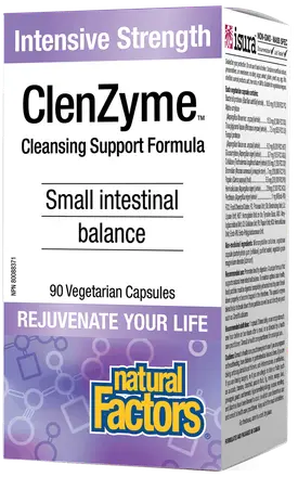 Natural Factors ClenzZyme™ Cleansing Support Formula 90 V- капсули