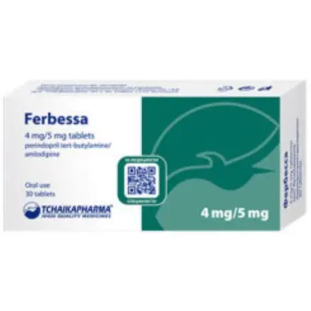 ФЕРБЕССА табл 4 мг/5 мг х 30 бр