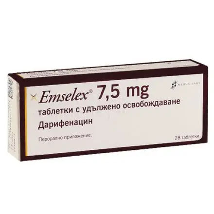 ЕМСЕЛЕКС табл с удълж освобождаване 7.5 мг х 28 бр