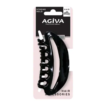 AGIVA PRO шнола за коса 8 см, черна HC-9125