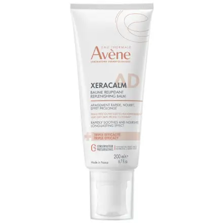 AVENE XERACALM A.D релипидиращ балсам за лице и тяло за много суха чувствителна кожа склонна към атопия и сърбеж 200 мл