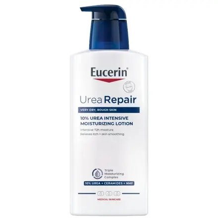 EUCERIN UREAREPAIR 10% Urea Intensive Moisturizing Lotion интензивен хидратиращ лосион с 10% урея за тяло за суха кожа 400 мл