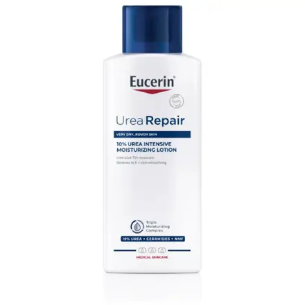 EUCERIN UREAREPAIR 10% Urea Intensive Moisturizing Lotion интензивен хидратиращ лосион с 10% урея за тяло за суха кожа 250 мл