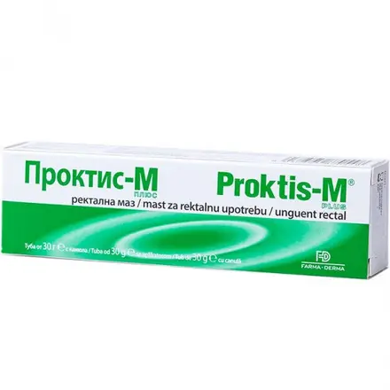 ПРОКТИС М ректална маз 30 г NATURPHARMA