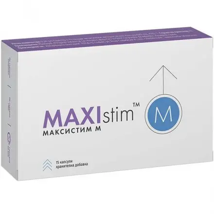 МАКСИСТИМ М капс х 15 бр NATURPHARMA
