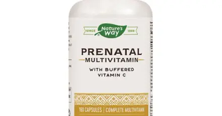 ПРЕНАТАЛ МУЛТИВИТАМИНИ С БУФЕРИРАН ВИТАМИН Ц капсули 180 броя / NATURES WAY PRENATAL MULTIVITAMIN WITH BUFFERED VITAMIN C