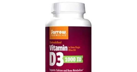ВИТАМИН D3 1000IU капсули 200 броя / JARROW FORMULAS CHOLECALCIFEROL VITAMIN D3 1000 IU softgels
