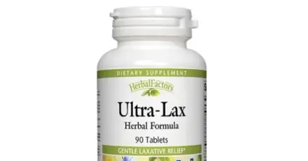 НАТУРАЛ ФАКТОРС УЛТРА-ЛАКС таблетки 90 броя / ULTRA - LAX