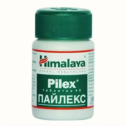 Пайлекс при разширени вени и хемороиди 40 таблетки Himalaya/Хималая