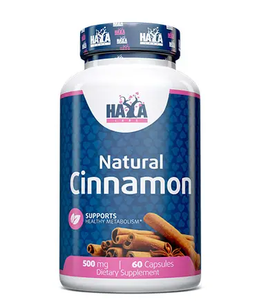 HAYA LABS ORGANIC CINNAMON канела 500мг х 60 капс ХАЯ ЛАБС