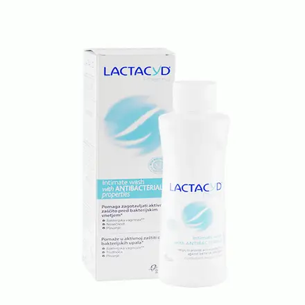 ЛАКТАЦИД АНТИБАКТЕРИАЛЕН ИНТИМЕН ГЕЛ 250 мл. / LACTACYD INTIMATE ANTIBACTERIAL GEL