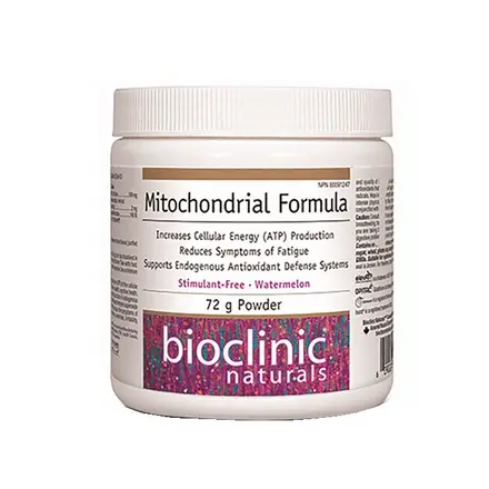 НАТУРАЛ ФАКТОРС БИОКЛИНИК НАТУРАЛС МИТОХОНДРИАЛНА ФОРМУЛА пудра 72 г / BIOCLINIC NATURALS MITOCHONDRIAL FORMULA