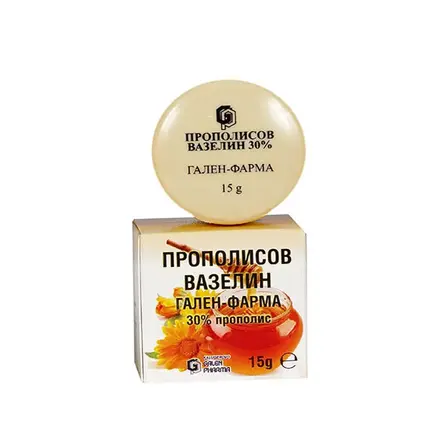 ПРОПОЛИСОВ ВАЗЕЛИН 30% 15 гр. / PROPOLIS PETROLEUM JELLY 30% 15 gr.