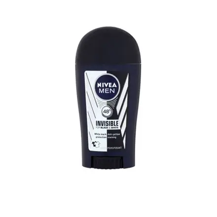 НИВЕА СТИК БЛЕК ЕНД УАЙТ ИНВИЗИБЪЛ ЗА МЪЖЕ 40 мл. / NIVEA MEN BLACK & WHITE INVISIBLE ORIGINAL