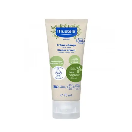 МУСТЕЛА ОРГАНИК КРЕМ ПРОТИВ ПОДСИЧАНЕ 75 мл. / MUSTELA ORGANIC ANTI-WASHING CREAM