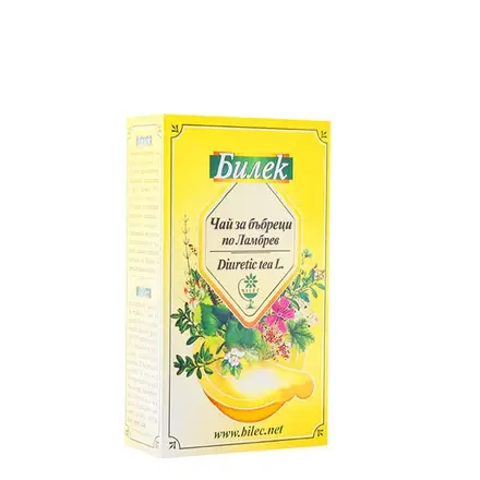 ЧАЙ ЗА БЪБРЕЦИ ПО ЛАМБРЕВ 70 гр. / BILEC TEA DIURETIC