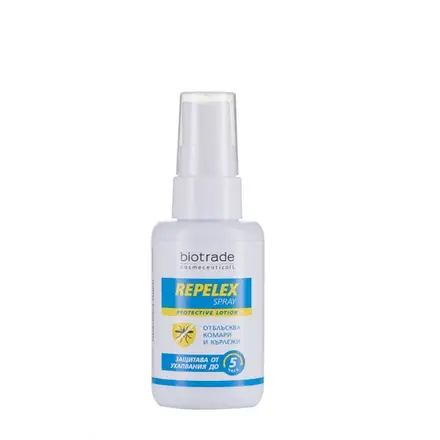 БИОТРЕЙД РЕПЕЛЕКС ЗАЩИТЕН ЛОСИОН ПРОТИВ НАСЕКОМИ / BIOTRADE REPELEX SPRAY ANTI-MOSQUITOS AND ANTI-MITE