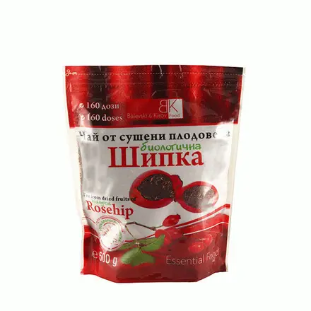 ЧАЙ ОТ СУШЕНИ ПЛОДОВЕ НА БИОЛОГИЧНА ШИПКА БАЛЕВСКИ И КИРОВ 250 гр. / BALEVSKI & KIROV ROSE HIPS TEA