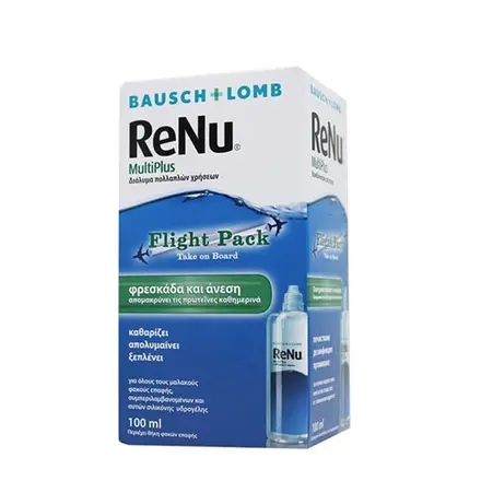 РЕНЮ МУЛТИПЛЮС РАЗТВОР ЗА ЛЕЩИ 100 мл. / BAUSCH & LOMB RENU MULTIPLUS