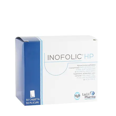 ИНОФОЛИК HP саше 30 броя / LO.LI.PHARMA INTERNA INOFOLIC HP
