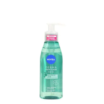 НИВЕА ДЕРМА СКИН КЛИЪР ИЗМИВАЩ ГЕЛ ЗА ПРОБЛЕМНА КОЖА 150 мл. / NIVEA DERMA SKIN CLEAR WASH GEL