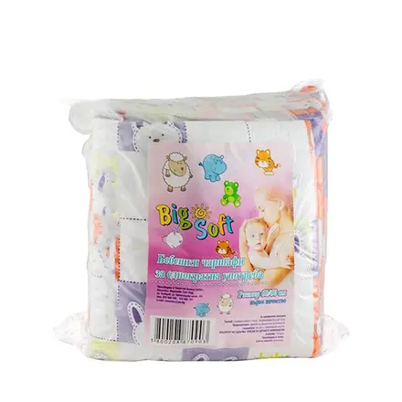 ЧАРШАФИ ЗА ЕДНОКРАТНА УПОТРЕБА 60 x 60 см 10 броя / MEGA STELA LTD. DISPOSABLE SHEETS