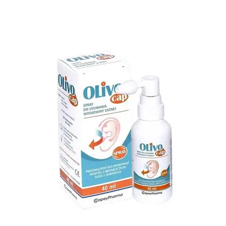 ОЛИВОКАП СПРЕЙ ЗА ОТСТРАНЯВАНЕ НА УШНА КАЛ 40 мл. / CAPEYPHARMA OLIVOCAP SPRAY FOR REMOVAL OF EARWAX