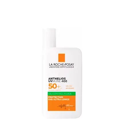 ЛА РОШ ANTHELIOS UVMUNE 400 ФЛУИД ЗА МАЗНА КОЖА SPF50+ 50 мл. / LA ROCHE POSAY ANTHELIOS UVMUNE 400 OIL CONTROL FLUID