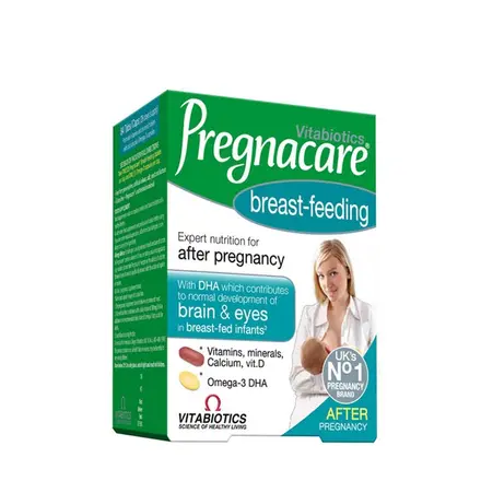 ВИТАБИОТИКС ПРЕГНАКЕЪР ЗА КЪРМЕЩИ 56 таблетки + 28 капсули / VITABIOTICS PREGNACARE BREAST - FEEDING