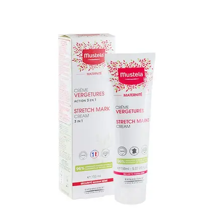 МУСТЕЛА МАТЕРНИТЕ КРЕМ ПРОТИВ СТРИИ 150 мл. / MUSTELA - 9 MONTHS STRETCH MARKS DOUBLE ACTION CREAM