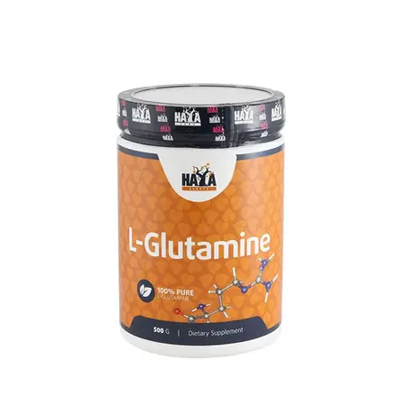 ХАЯ ЛАБС 100% ЧИСТ L - ГЛУТАМИН 500 г / HAYA LABS SPORTS 100% PURE L - GLUTAMINE