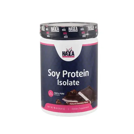 ХАЯ ЛАБС 100% СОЕВ ПРОТЕИН ИЗОЛАТ 454 г / HAYA LABS 100% SOY PROTEIN ISOLATE