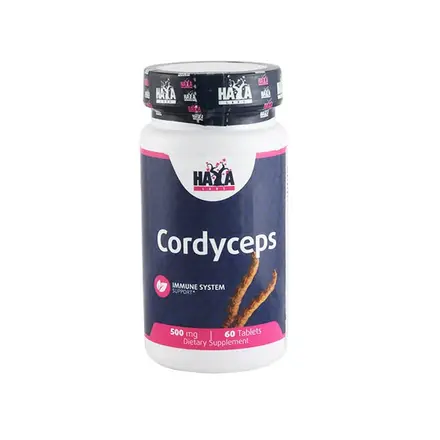 ХАЯ ЛАБС КОРДИЦЕПС таблетки 500 мг 60 броя / HAYA LABS CORDYCEPS