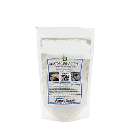 ДИАТОМИЧНА ПРЪСТ ПЕРМА - ГАРД 250 гр. / PERMA - GUARD FOSSIL SHELL FLOUR
