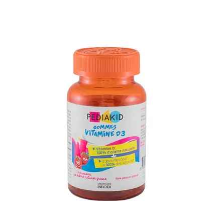 ПЕДИАКИД ИМУНИТЕТ дъвчащи мечета 60 броя / INELDEA PEDIAKID IMMUNITY