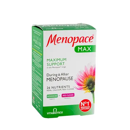ВИТАБИОТИКС МЕНОПЕЙС МАКС таблетки 56 броя + капсули 28 броя / VITABIOTICS MENOPACE MAX