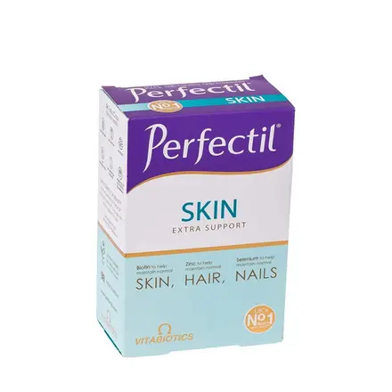 ВИТАБИОТИКС ПЕРФЕКТИЛ ПЛЮС КОЖА капсули 28 броя + таблетки 28 броя / VITABIOTICS PERFECTIL PLUS SKIN