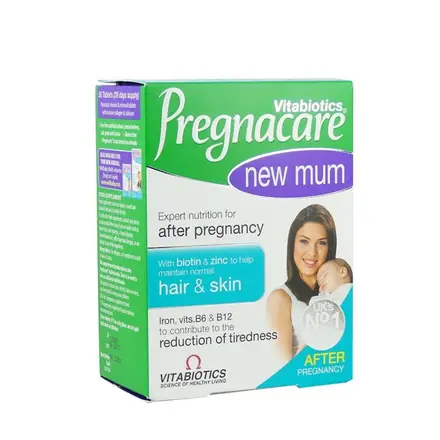 ВИТАБИОТИКС ПРЕГНАКЕЪР НОВА МАМА таблетки 56 броя / VITABIOTICS PREGNACARE NEW MUM