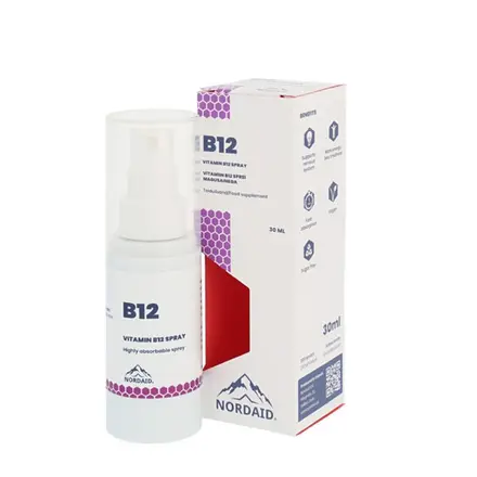 НОРДЕЙД ВИТАМИН B12 орален спрей 30 мл / NORDAID VITAMIN B12