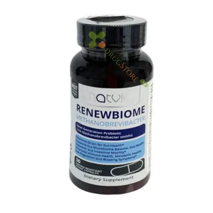 РЕНЮБИОМ МЕТАНОБРЕВИБАКТЕР капсули 30 броя / NATVIE HEALTHCARE RENEWBIOME METHANOBREVIBACTER