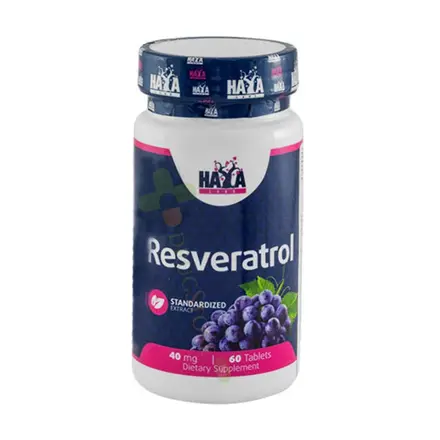 ХАЯ ЛАБС РЕСВЕРАТРОЛ таблетки 60 броя / HAYA LABS RESVERATROL