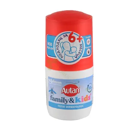 АУТАН РОЛ-ОН ФЕМИЛИ & КИДС 50 мл / AUTAN ROLL-ON FAMILY & KIDS